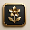 icon_religion_flower_metallic icon preview