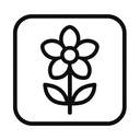 icon_religion_flower_monochrome icon preview