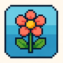 icon_religion_flower_pixel_art icon preview