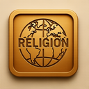 icon_religion_globe_embossed icon preview