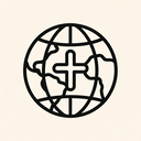 icon_religion_globe_line_art icon preview