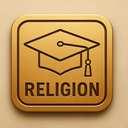 icon_religion_graduation_cap_embossed icon preview