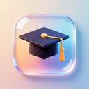 icon_religion_graduation_cap_glassy icon preview