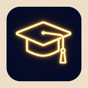 icon_religion_graduation_cap_glow_effect icon preview