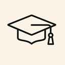 icon_religion_graduation_cap_minimal_outline icon preview