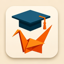 icon_religion_graduation_cap_origami icon preview