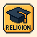 icon_religion_graduation_cap_pixel_art icon preview