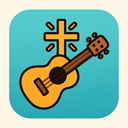 icon_religion_guitar_cartoon icon preview