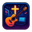 icon_religion_guitar_cyberpunk icon preview