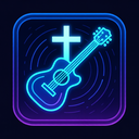 icon_religion_guitar_futuristic icon preview
