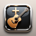 icon_religion_guitar_metallic icon preview
