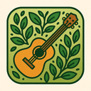 icon_religion_guitar_organic_pattern icon preview