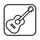 icon_religion_guitar_outline icon preview
