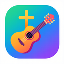 icon_religion_guitar_vibrant_colors icon preview