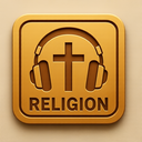 icon_religion_headphones_embossed icon preview