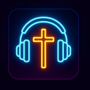 icon_religion_headphones_neon icon preview