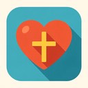 icon_religion_heart_flat_design icon preview