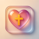 icon_religion_heart_glassy icon preview