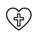 icon_religion_heart_minimal_outline icon preview