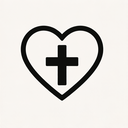 icon_religion_heart_monochrome icon preview