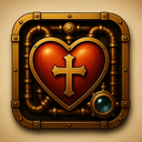 icon_religion_heart_steampunk icon preview
