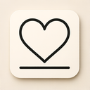 icon_religion_heart_thin icon preview