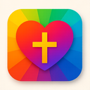 icon_religion_heart_vibrant_colors icon preview