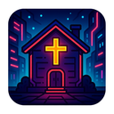icon_religion_house_cyberpunk icon preview