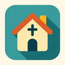 icon_religion_house_flat_design icon preview