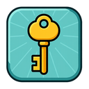 icon_religion_key_cartoon icon preview