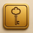 icon_religion_key_embossed icon preview