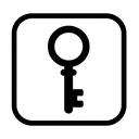 icon_religion_key_monochrome icon preview