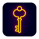 icon_religion_key_neon icon preview
