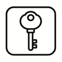 icon_religion_key_outline icon preview