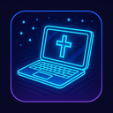 icon_religion_laptop_futuristic icon preview