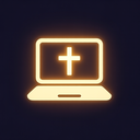 icon_religion_laptop_glow_effect icon preview