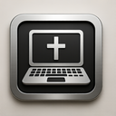 icon_religion_laptop_metallic icon preview