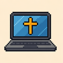 icon_religion_laptop_pixel_art icon preview