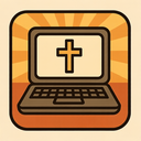 icon_religion_laptop_retro icon preview