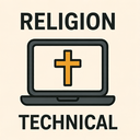 icon_religion_laptop_technical icon preview