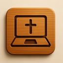 icon_religion_laptop_wooden icon preview