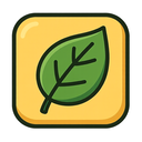 icon_religion_leaf_cartoon icon preview