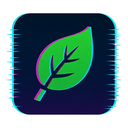 icon_religion_leaf_digital_glitch icon preview