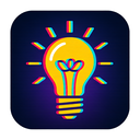 icon_religion_light_bulb_digital_glitch icon preview