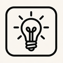 icon_religion_light_bulb_monochrome icon preview