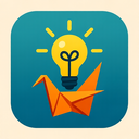 icon_religion_light_bulb_origami icon preview