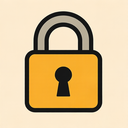 icon_religion_lock_bold icon preview