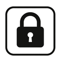 icon_religion_lock_monochrome icon preview