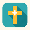 icon_religion_medical_cross_flat_design icon preview