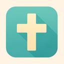 icon_religion_medical_cross_flat_pastel icon preview